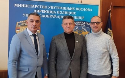 Sastanak u Upravi saobraćajne policije